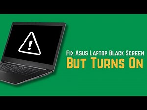How to Fix Asus Laptop Black Screen But Turns On (2025) – Asus Laptop Black Screen SOLVED!!