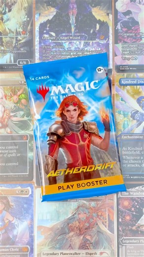 Sliding into Aetherdrift on Day 759 with a Play Booster 🏁 #aetherdrift #DFT #mtglife #mtgdaily