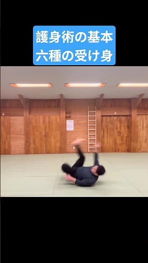 6種類の基本の受け身 #護身術 #身体操作 #武術