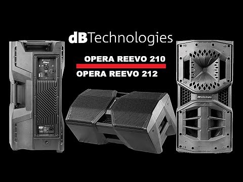 dBTechnologies OPERA REEVO 210 and OPERA REEVO 212