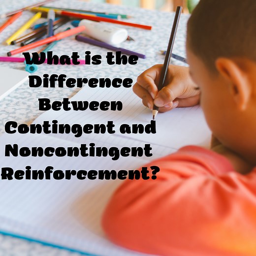 What is the Difference Between Contingent & Noncontingent Reinforcement in ABA? - How to ABA