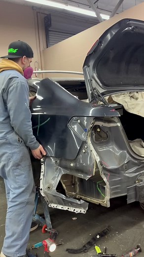 Timelapse DIY: Quarter Panel Replacement for Autobody Collision Repair