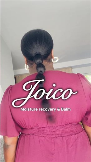 It was my first time using the joico moisture recovery hair balm #joico #4chair #joico