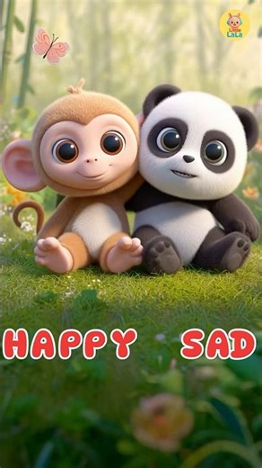 Up & Down ⬆️ ⬇️ | Happy & Sad 😄😢 | The Opposite Song | Kids Songs & Nursery Rhymes #songsforkids