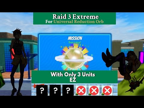 [05/19/23] How to Solo RAID 3 Extreme (Universal Reduction Orb) EZ with Tutorial | ASTD | ROBLOX