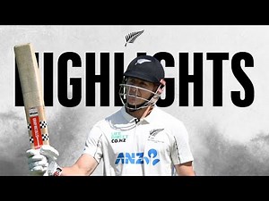 Hay hits 50 on debut! | Highlights | New Zealand v West Indies | 2nd Test Day 2