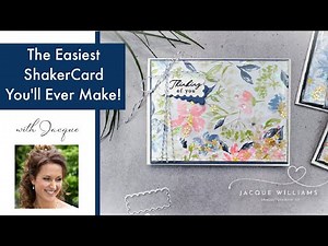 The Easiest Shaker Card You’ll Ever Make!