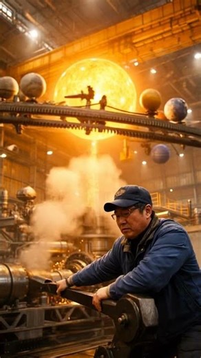 I Built a Giant Solar System Machine ☀️🌍