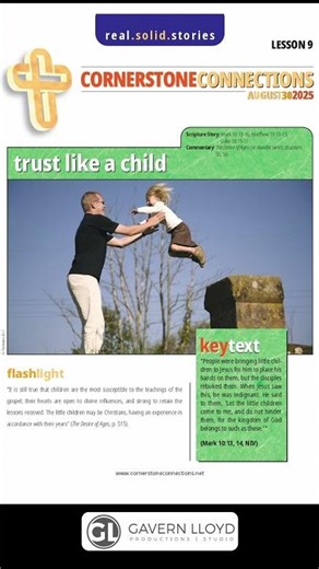 Q3 L9 | CORNERSTONE CONNECTIONS | KeyText | Memory Verse #gracelink 2025 #sabbathschoollesson