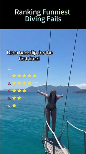 Ranking Funniest Diving Fails