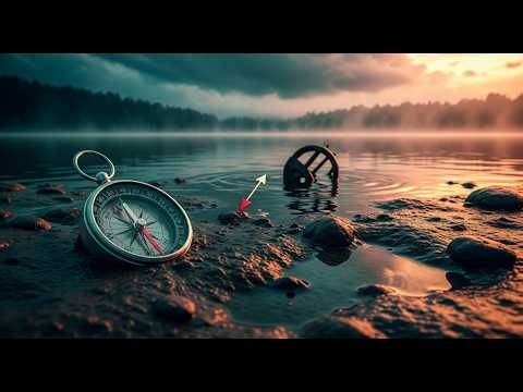 Old Compass Points to Hidden Metal Beneath the Lake | Lost Treasure FOUND