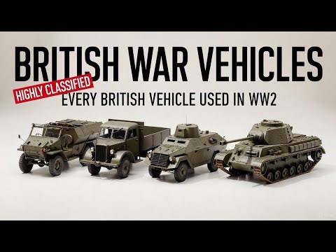 Every British Vehicle Used in WWII