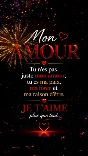 MON AMOUR, TU ES TOUT POUR MOI ❤️ #loveyou #amour #love #viralvideo #lovestory