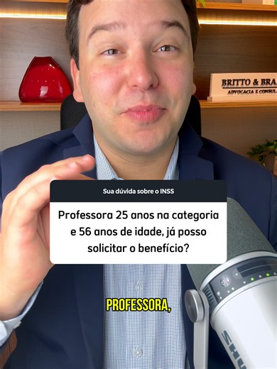 Clique aqui e leia a legenda! 🔵 Professores possuem regras próprias de aposentadoria no INSS e podem se aposentar até 5 anos antes das regras comuns. Mas atenção: isso vale apenas para quem atua no ensino infantil, fundamental e médio. Professores exclusivamente do ensino superior não entram nessa regra. 📌 Veja as principais regras atualizadas para 2026 👇 👉 Idade mínima do professor – 2026 Professoras: 54 anos e 6 meses de idade 25 anos de contribuição como professora Professores: 59 anos e 