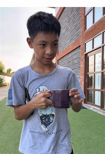 Relaxing at Home with Alfred Water Max Coffee