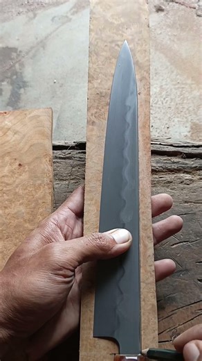 The initial process of making a kitchen knife sheath #woodworking #handmade #diy #kitchenknife