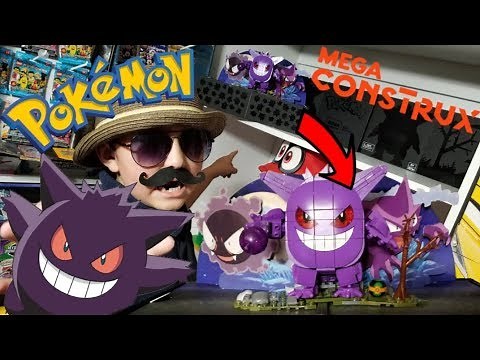 Opening & Building The POKEMON SDCC Exclusive Mega Construx Gengar Set!! RARE 2018 Carl Con Toy!