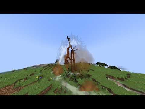 Bedrock-style Siren Head for Minecraft Java Mod Test