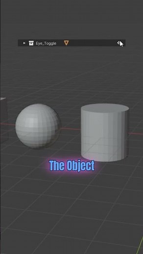 How to use Restriction Toggles in Blender! 📌 #shorts #blender #tutorial #3d #blendertutorial #ui
