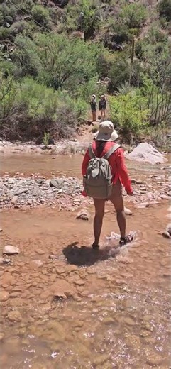Do I need water shoes to hike Cibecue Falls? | Jolly Hikers Hiking in Cibecue Creek Globe, Arizona