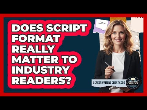 Does Script Format Really Matter To Industry Readers?