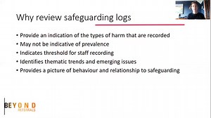 Reviewing Safeguarding and Behaviour Logs in Schools