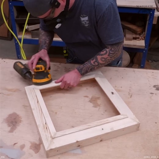 504K views · 4K reactions | DIY Concealment Frame | Matthew Peech Woodworking And DIY | Facebook