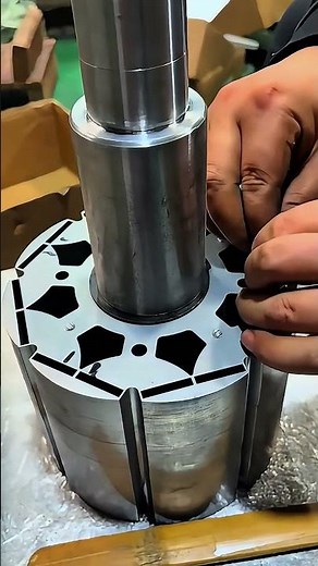 Building a Powerful PMSM! Precision Assembly of a Permanent Magnet Synchronous Motor ⚙️🔧