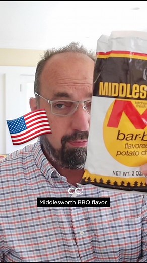🇺🇸 Middleswarth BBQ potato chips #fyp #InTheChipsWithBarry #chiptok