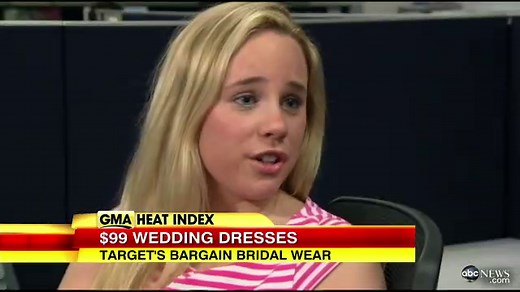 Target to Sell 99 Dollar Wedding Dresses
