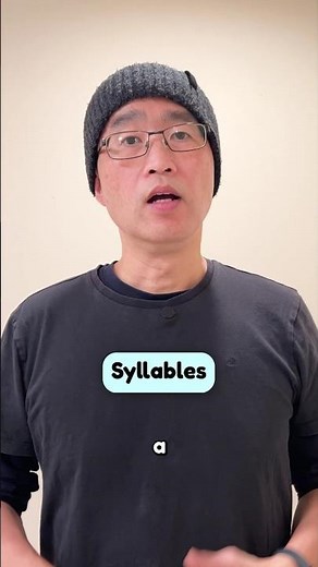 Syllables are the secret building blocks of reading! 📖