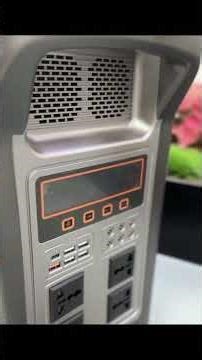 4000W Solar Portable Generator