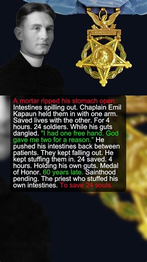 1 Intestines-Out Chaplain Saved 24 Men Holding His Guts | Military History Talks