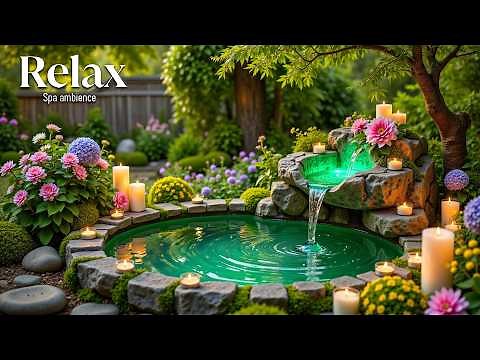 Relaxing Music Relieves Stress, Anxiety and Depression 🌿 Soothing Spa Piano and Water Sounds
