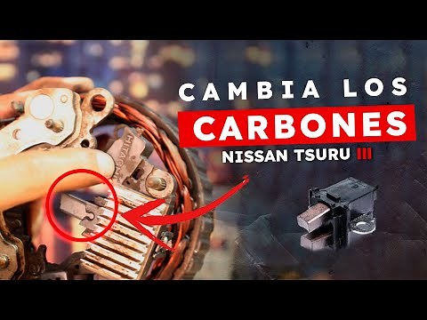 How to change alternator brushes in 6 minutes Nissan Tsuru III | Elite Circuit