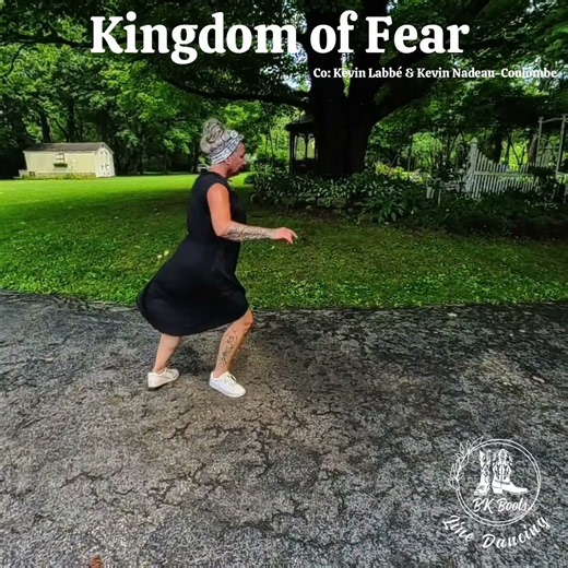 KINGDOM OF FEAR 👢🔥 | 32-Count Improver Line Dance | Cameron Whitcomb