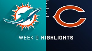 Dolphins vs. Bears highlights | Week 9
