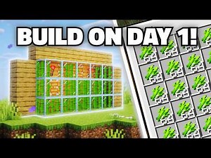 NO OBSERVER Sugarcane Farm in Minecraft 26.2 / 1.21+ - Java