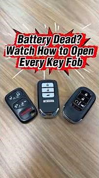 How to Change Your Key Fob Remote Battery Without Any Tools