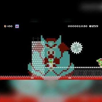 ^ Zelda Dungeon - King Koopa ^ by Bakugan #shorts 🍄Super Mario Maker 2 Switch 2 No Commentary #dxx