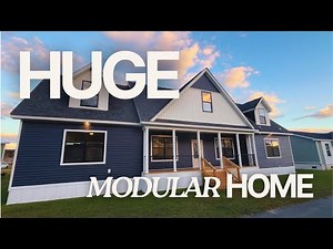 Ultra Large Modular/Pre-fab home tour - Will Blow You Away! 🤯