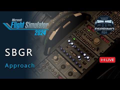 Guarulhos Approach - Flight Simulator 2024 - Quest 3 VR