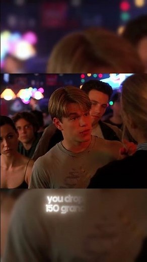 Bar scene from Good Will Hunting