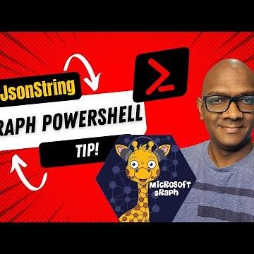 Graph PowerShell tip to convert objects to json