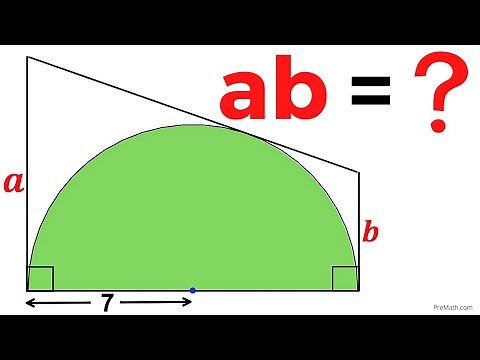 ab=? | Find the product of Side Lengths of this Trapezoid | Quick & Easy Tutorial