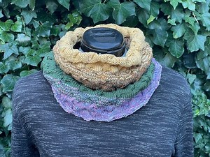 Brei tutorial: Gebreide golfjes kol sjaal Golden, kabels breien, knitting cables