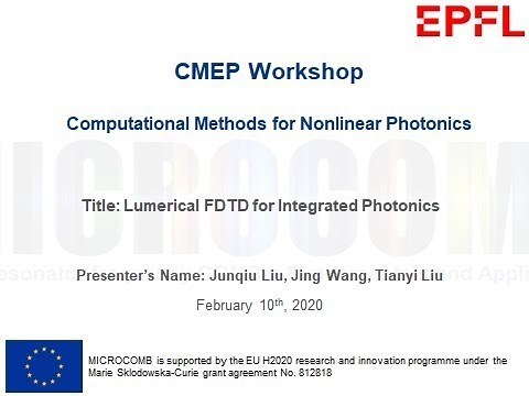 Lumerical FDTD for Integrated Photonics