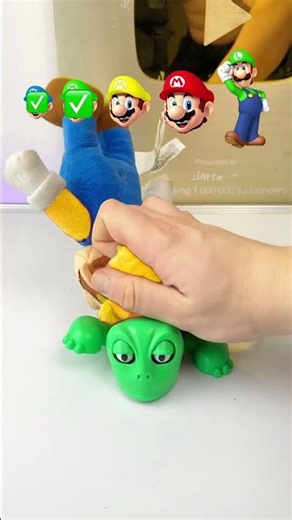 Will the turtle survive all MARIOS?🤔 #supermario