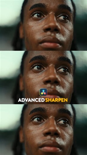 RESOLVED on Instagram: "Advanced sharpening technique in DaVinci Resolve . . . #davinciresolve #editing #videoediting"