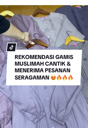 ✨ Rekomendasi Gamis Nayla Muslimah! Lagi cari gamis yang nyaman, adem, dan jatuhnya cantik? Gamis Nayla solusinya! 🌸 Bahan Shakila Premium – lembut, adem & anti nerawang! ✅ Ukuran lengkap dari LD 110 - LD 130 🌈 Banyak pilihan warna cantik & elegan! #gamismurah #gamislebaran #gamiskekinian #gamiskondangan